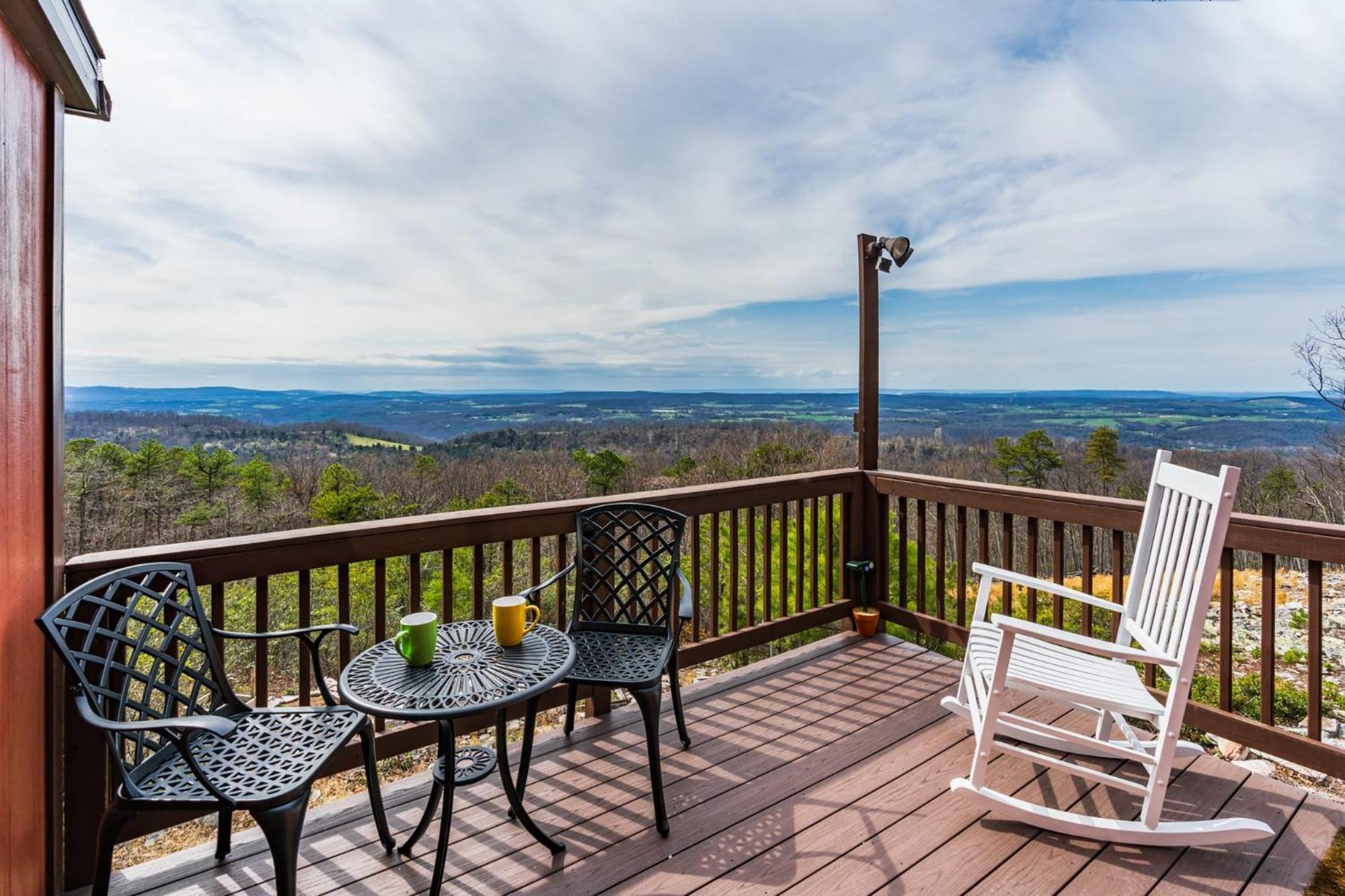 Mountaintop Views, Hot Tub, Deck, Fire Pit & Wifi Augusta Eksteriør bilde